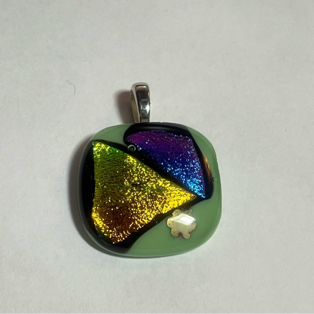 Fused Glass Pendant